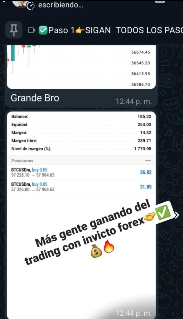 testimonios de invicto forex